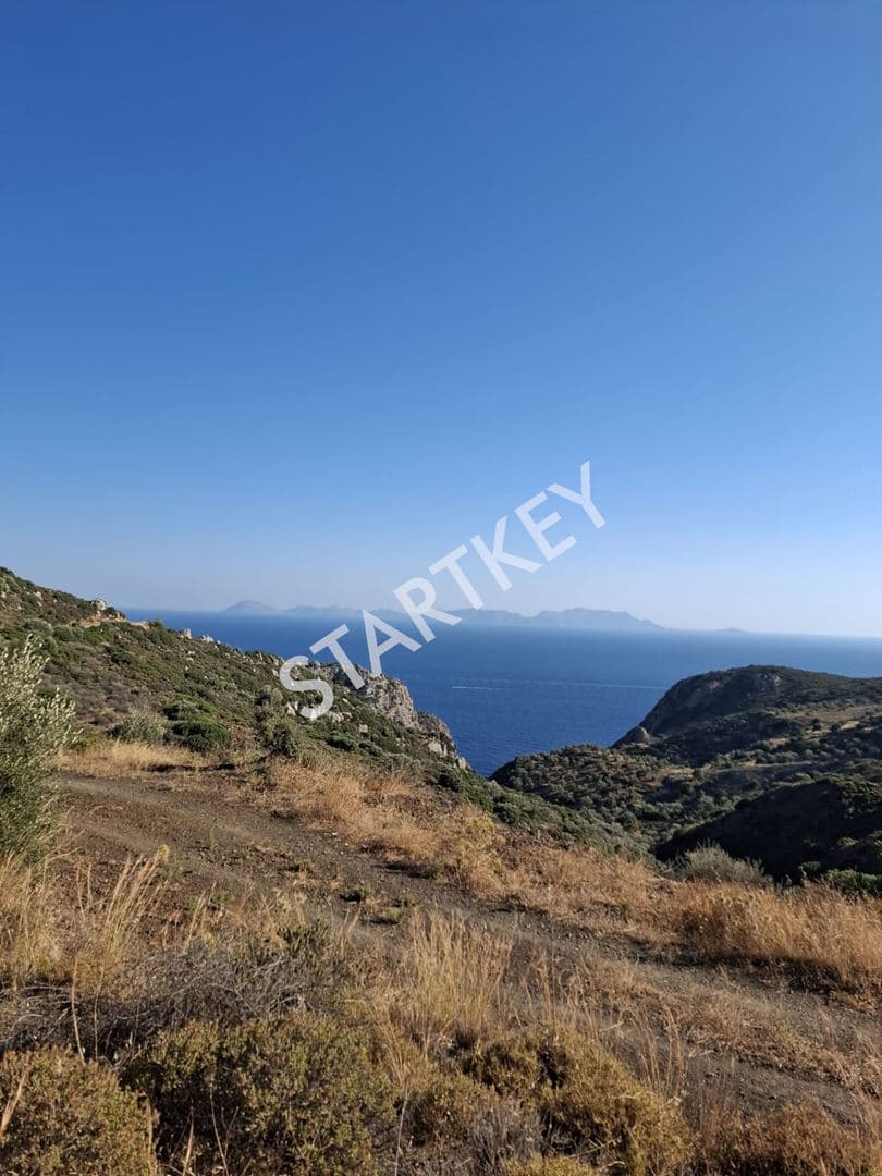 Datça Yazı Mah. Deniz Manzaralı Tarla — kare 5