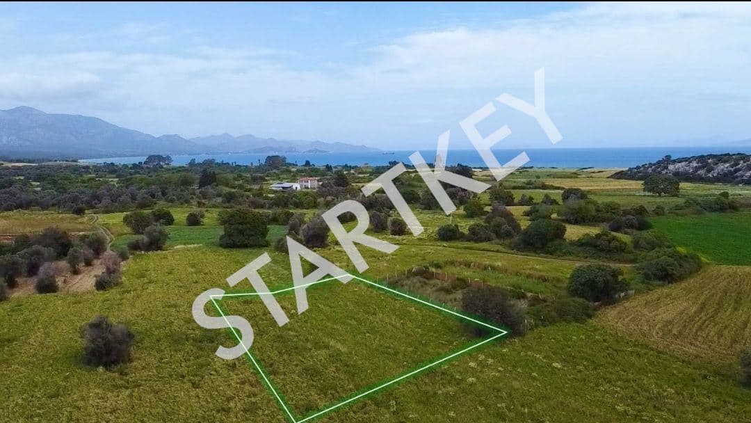 Datça Kızlan'da Satılık Deniz Manzaralı Tarla — kare 5