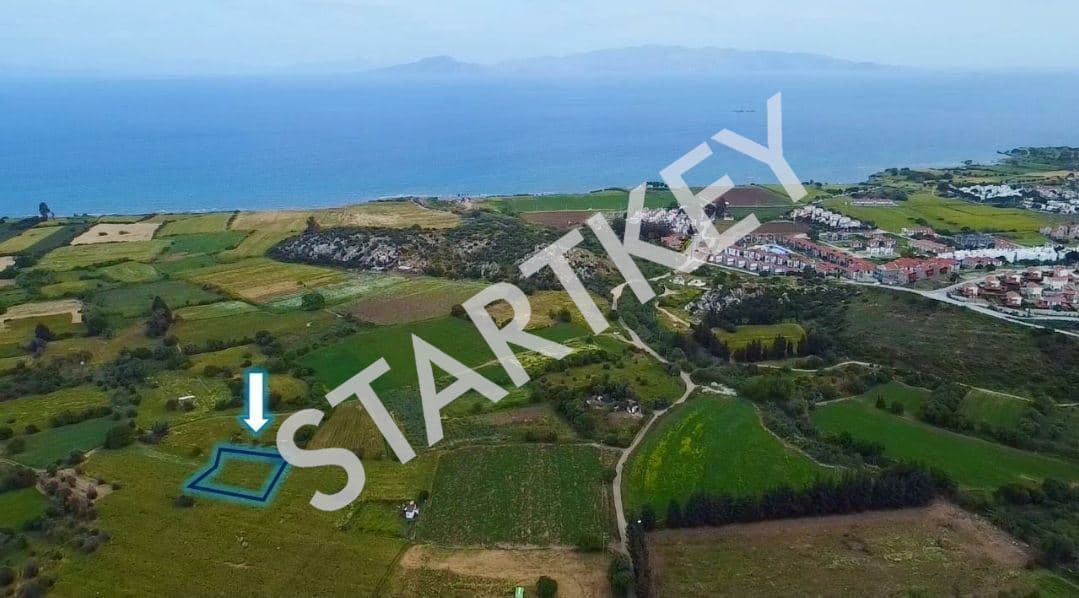 Datça Kızlan'da Satılık Deniz Manzaralı Tarla — kare 4