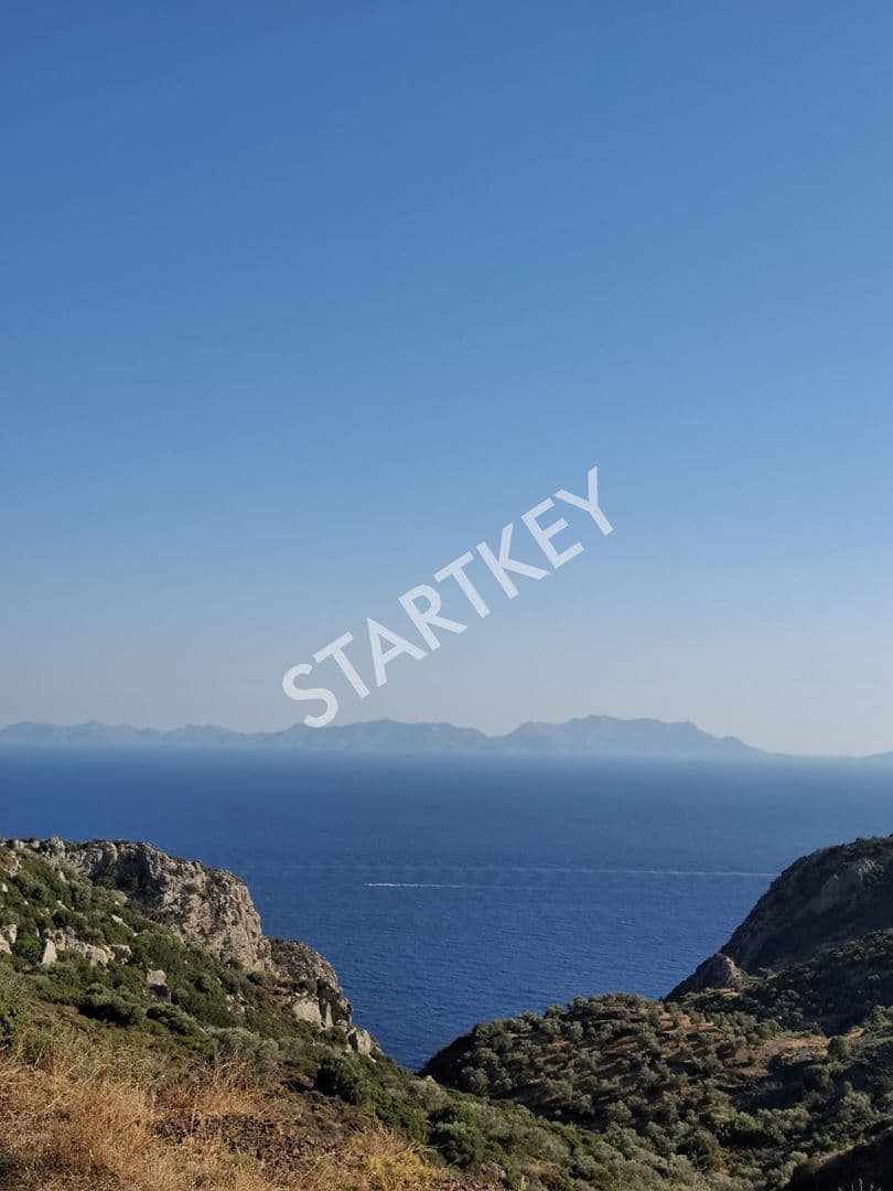 Datça Yazı Mah. Deniz Manzaralı Tarla