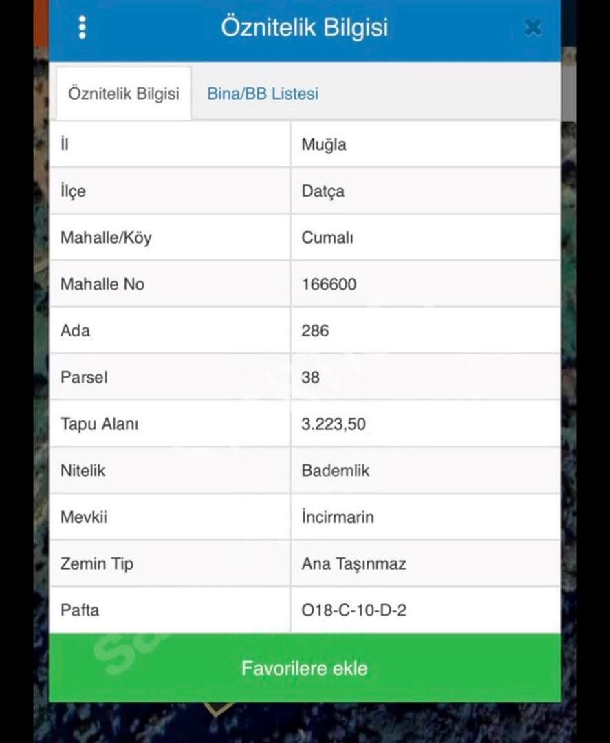 Datça Cumalı Mahallesi'nde Satılık Bademlik — kare 2