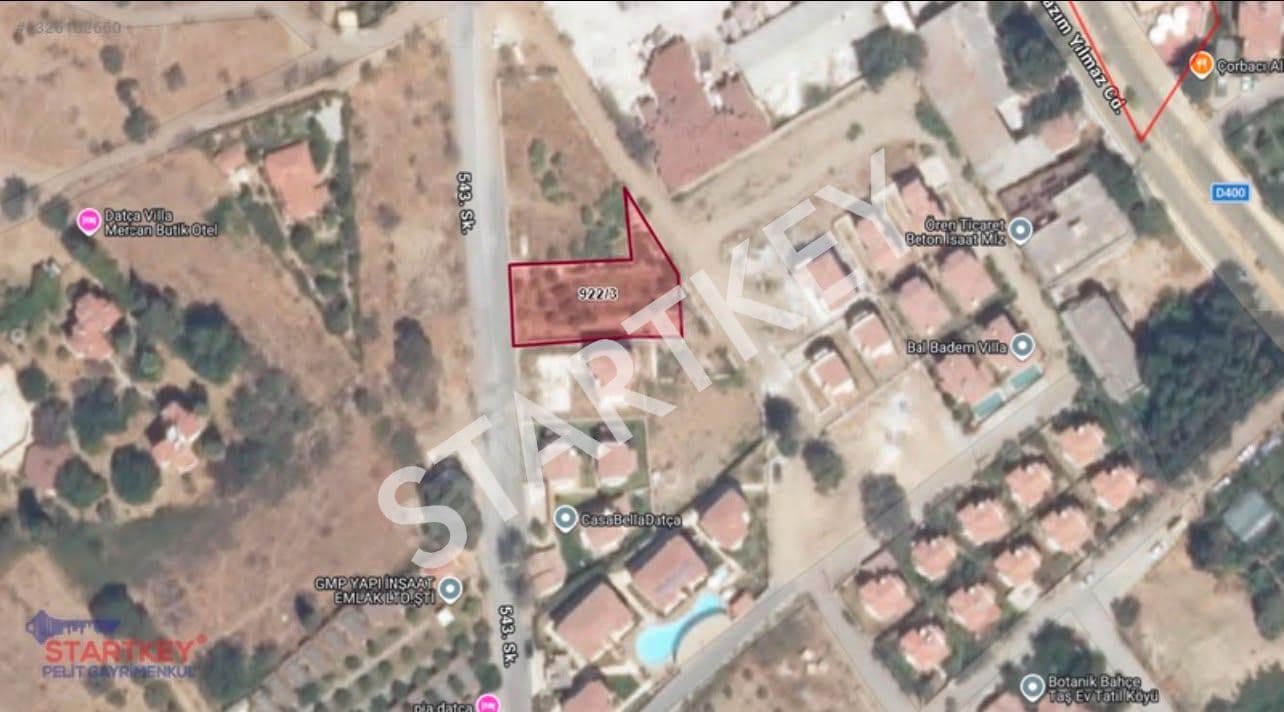 Eski Datça'da Satılık 786M2 İmarlı Arsa