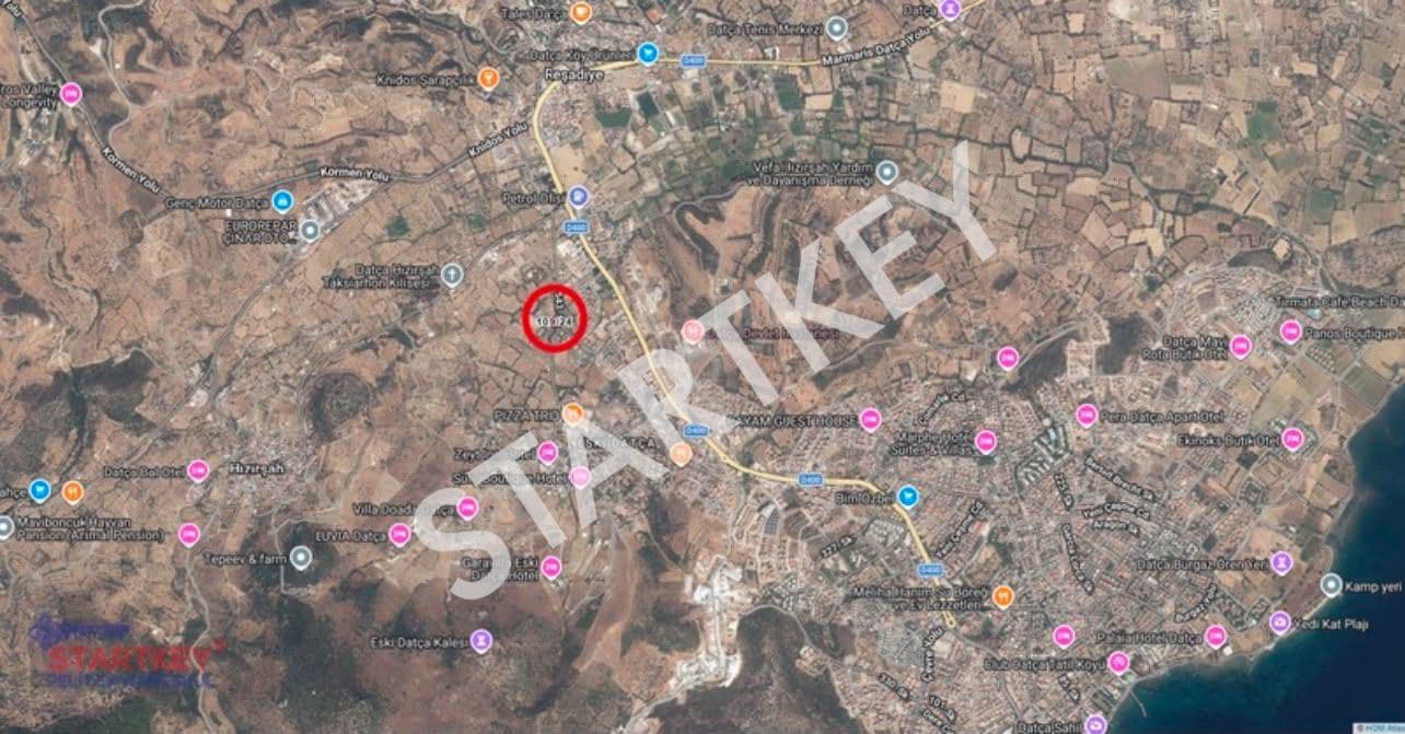 Eski Datça'da 707 m² Parsel